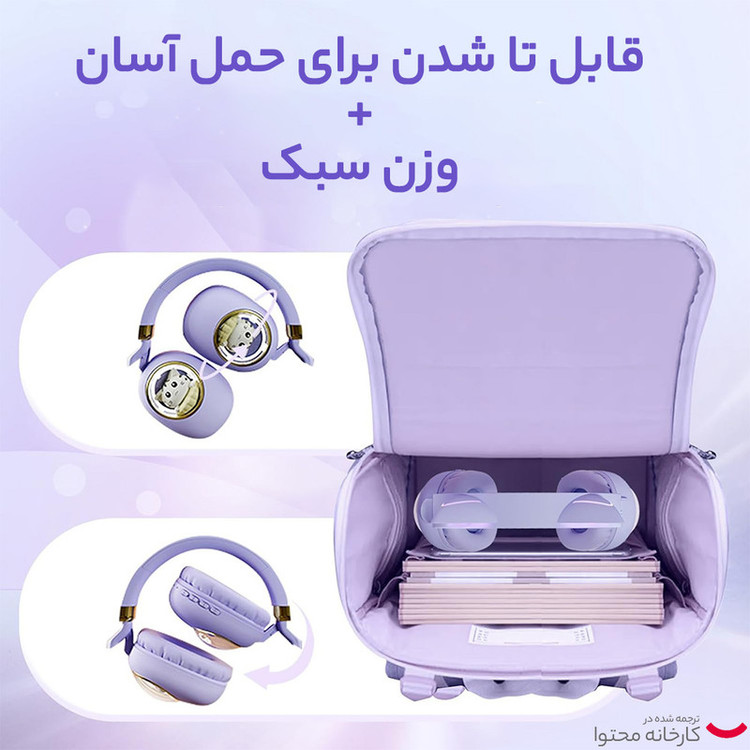 هدفون بیسیم طرح گربه مدل CA-037