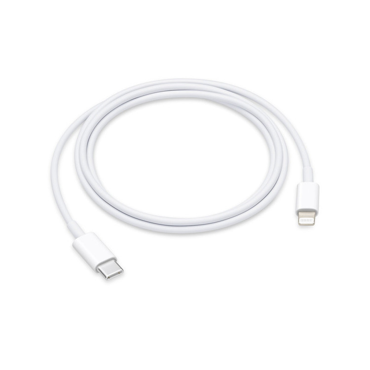 کابل تبدیل USB-C به لایتنینگ اپل طول 1 متر / کابل شارژ آیفون