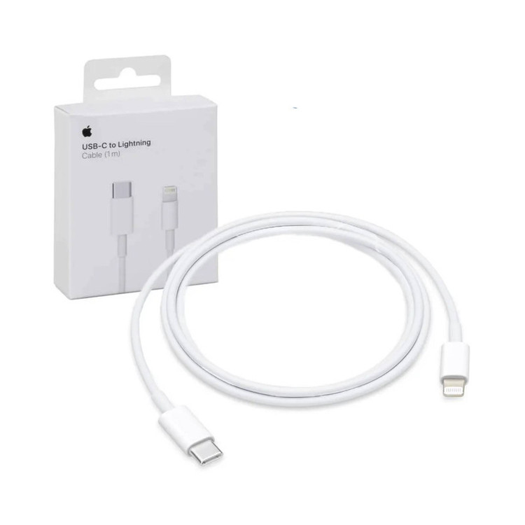 کابل تبدیل USB-C به لایتنینگ اپل طول 1 متر / کابل شارژ آیفون