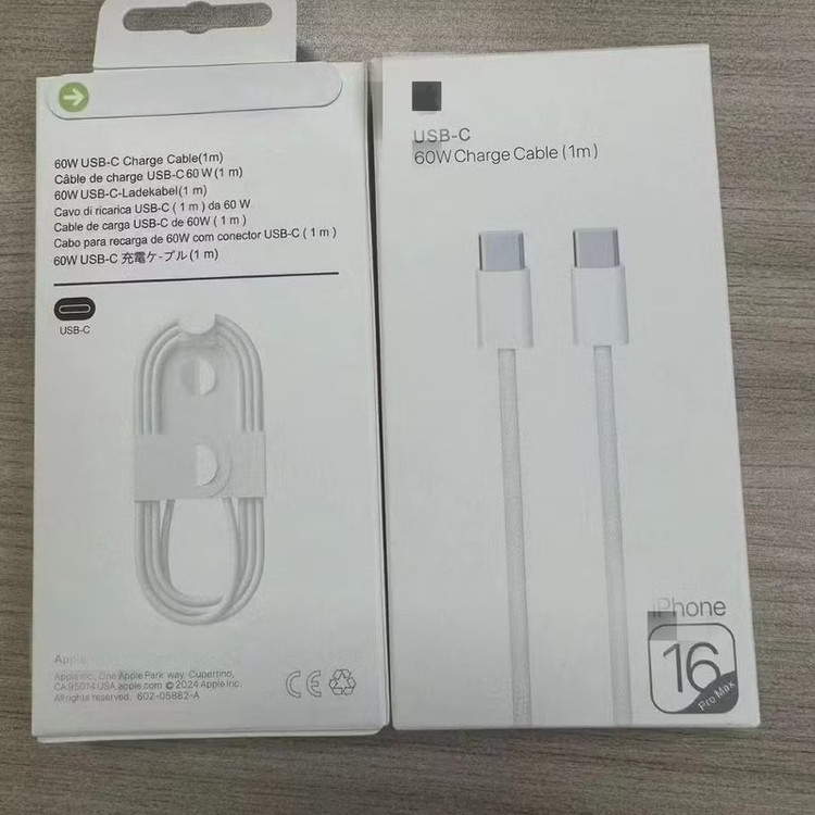 کابل USB-C مدل iPhone 16 طول 1 متر / کابل شارژ آیفون