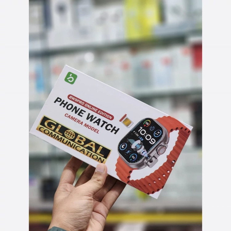 ساعت هوشمند سیم کارت خور مدل BW9 Proریجستر شده همراه کد فعالسازی و قابلیت مکالمه