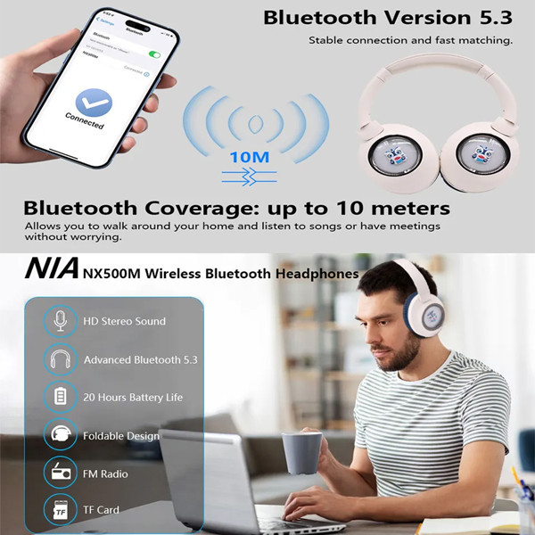 هدست بی سیم نیا مدل NX500M