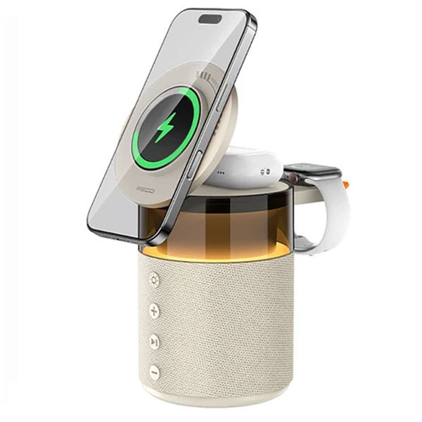 پایه نگهدارنده گرین لاین مدل 5in1 Wireless Charger