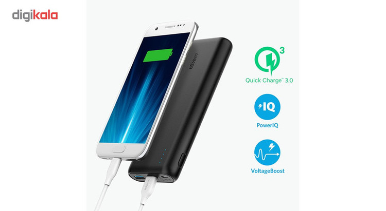 پاوربانک انکر مدل A1278 PowerCore Speed Upgrade With Quick Charge 3.0 با ظرفیت 20000 میلی آمپر ساعت