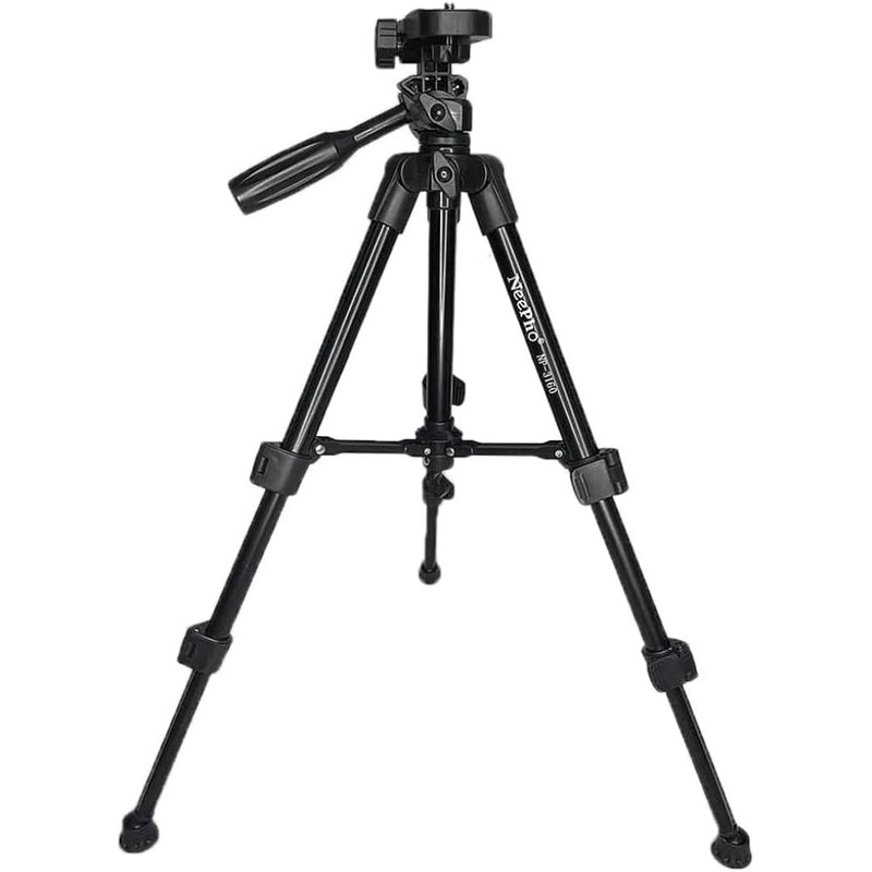 سه پایه دوربین نیفو مدل NP-3180 با حداکثر ارتفاع 150 سانتی‌متر