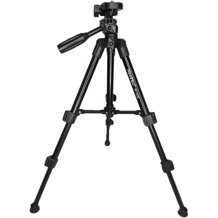 سه پایه دوربین نیفو مدل NP-3180 با حداکثر ارتفاع 150 سانتیمتر