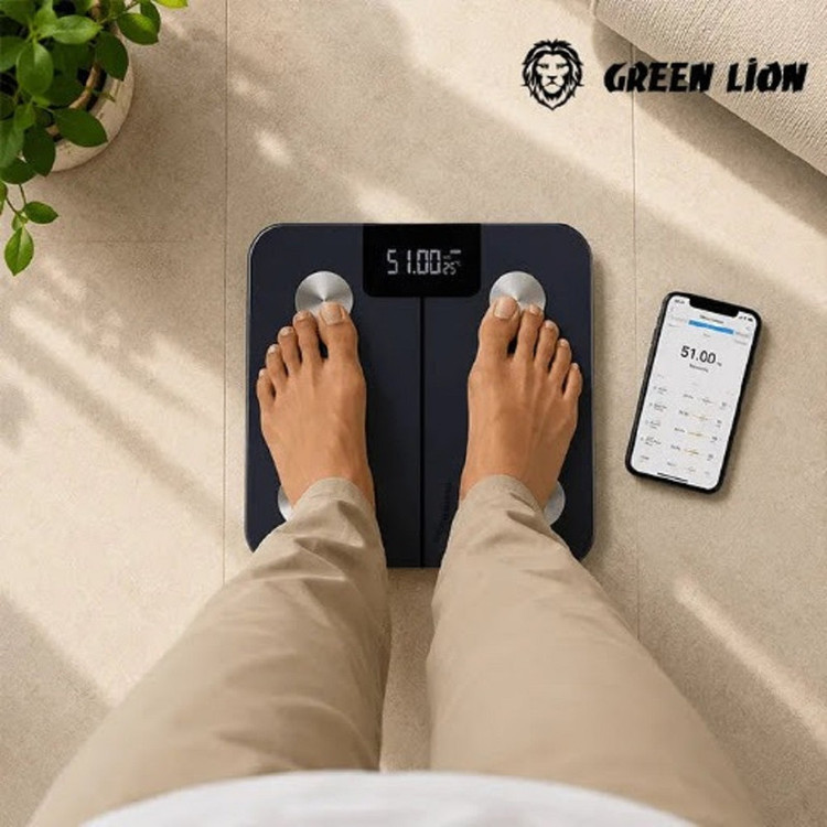 ترازو هوشمند گرین لاین مدل GBC-300 با دقت 50 گرم