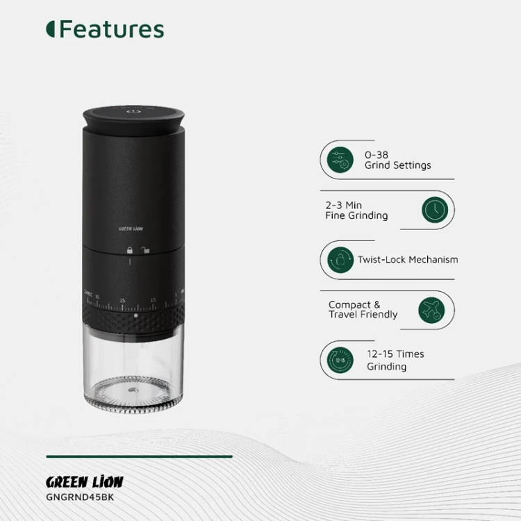آسیاب قهوه گرین لاین مدل GRIND PRO
