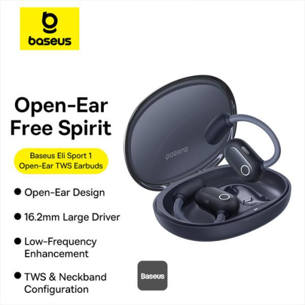 هدفون بلوتوثی بیسوس مدل Eli Sport 1 Open Ear