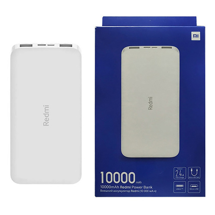 پاوربانک 10 هزار شیائومی مدل Redmi PB100LZM نسخه گلوبال 15 وات