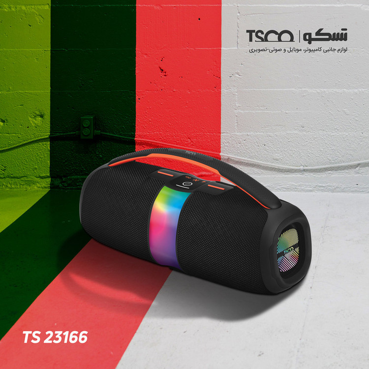 اسپیکر بلوتوثی قابل حمل تسکو مدل TS 23166