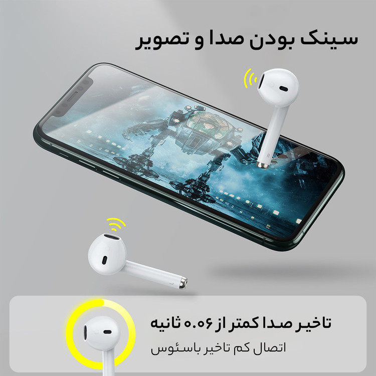 هدفون بی سیم باسئوس مدل ENCOK W04