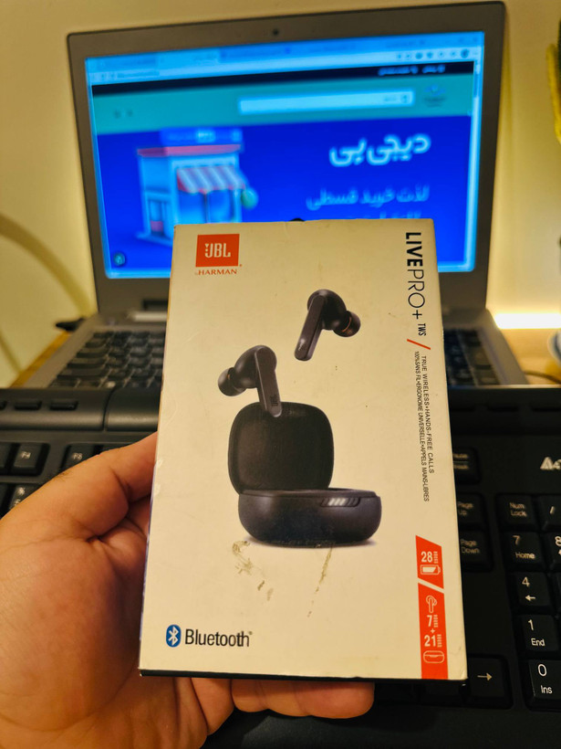 هندزفری بلوتوثی JBL مدل LIVE PRO PLUS طرح اورجینال